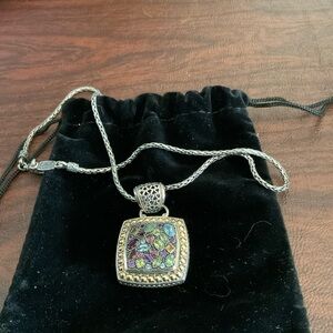 Effy Extra Large Balissima Silver 925 Pendant Necklace